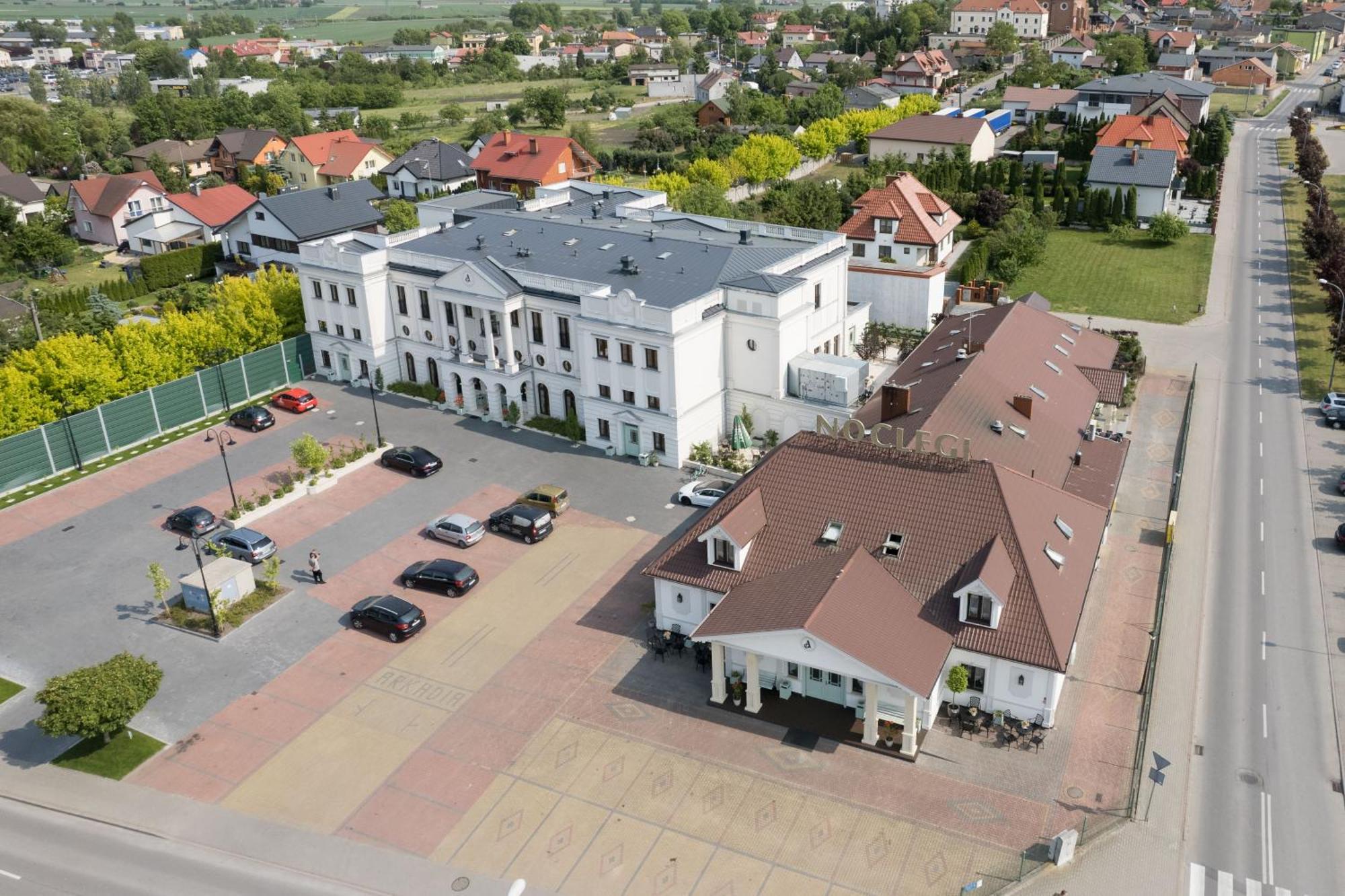 Arkadia Radziejów Acomodação com café da manhã Exterior foto